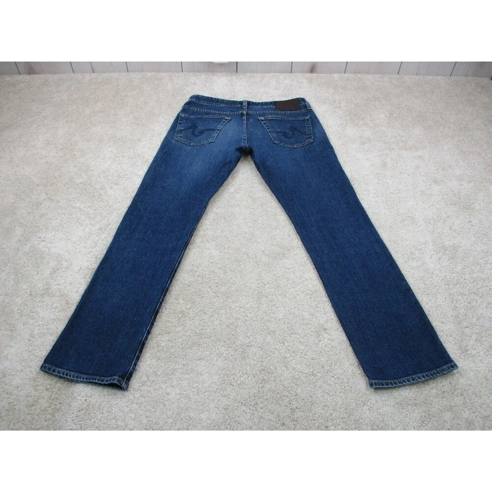 AG Adriano Goldschmied Jeans Mens 32 Blue Denim B Type II Straight Leg USA 32x29